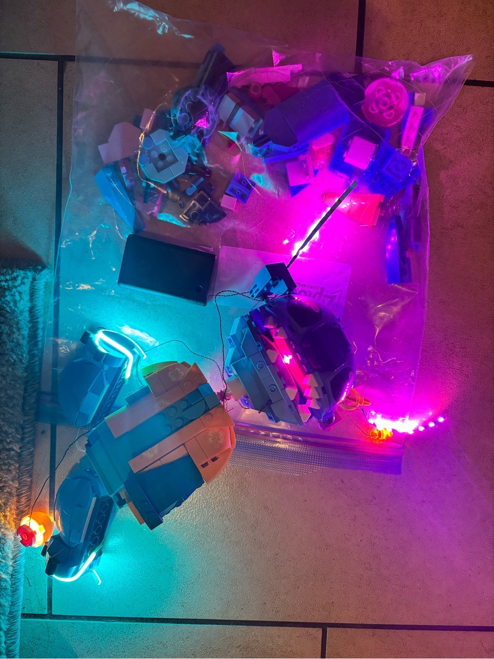 Stitch Lego Set With Light Kit - Picture 2 of 2